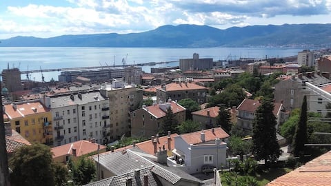 Top performing Airbnb: Sea view balcony, free street parking in Mjesni Odbor Kozala