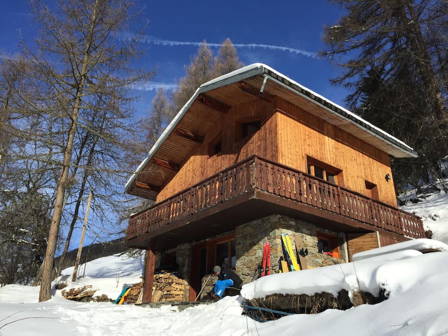 retour skis aux pieds