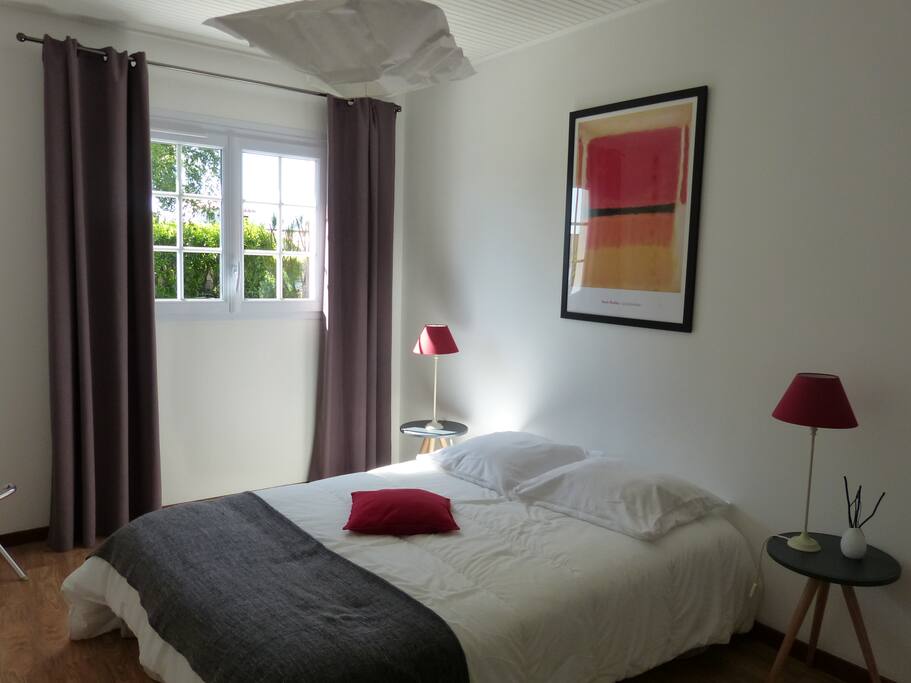 Chambre lit double