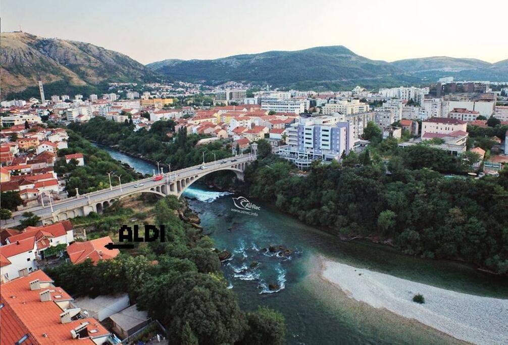 Birds eye view on (Pansion Aldi)