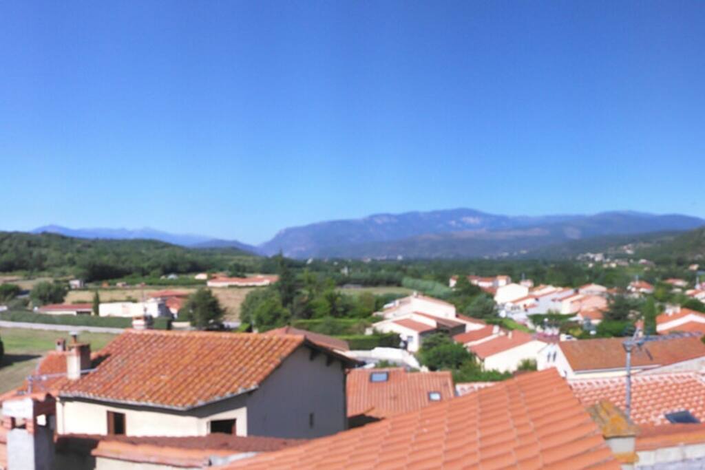 Village de montagne calme