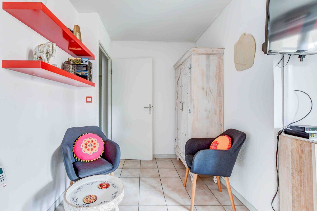 Airbnb performant: L'Oasis – Havre with air conditioning, swimming pool, private parking à Toulouse