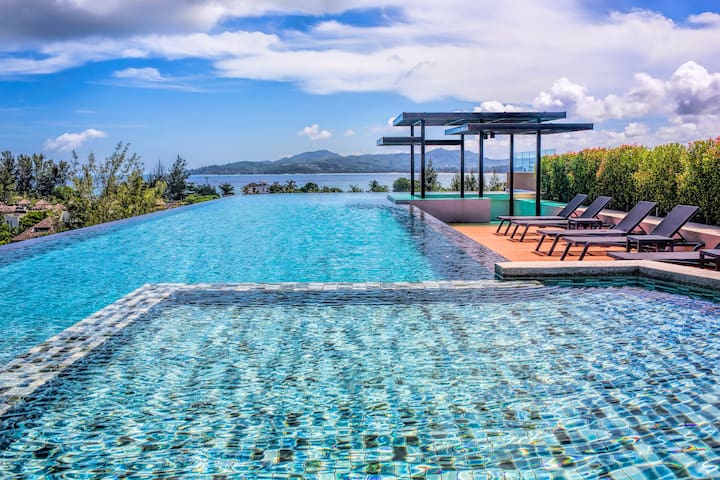 Comfortable 1-Bedroom Apartment @Surin, beach-650m