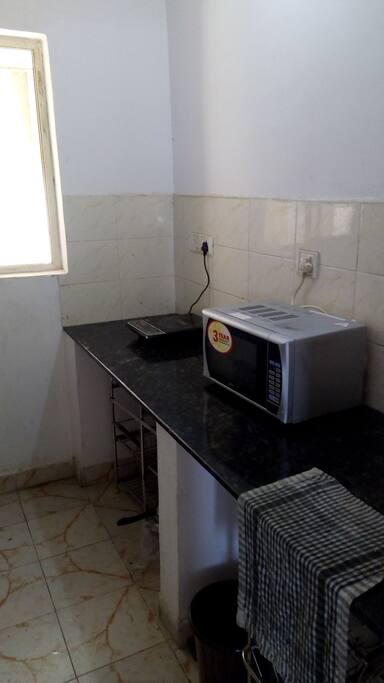 Kitchen- Induction cooker and micro oven