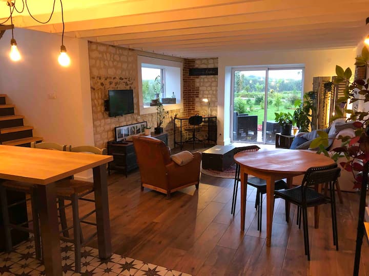 La Petite Maison, Gîte Pour 4 Personnes - Plage des Petites Dalles