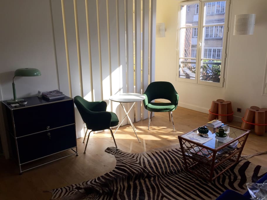 Living room full of light