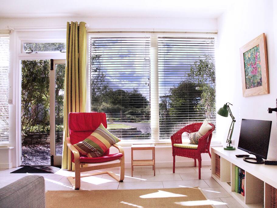 Living Area with Views to the Garden