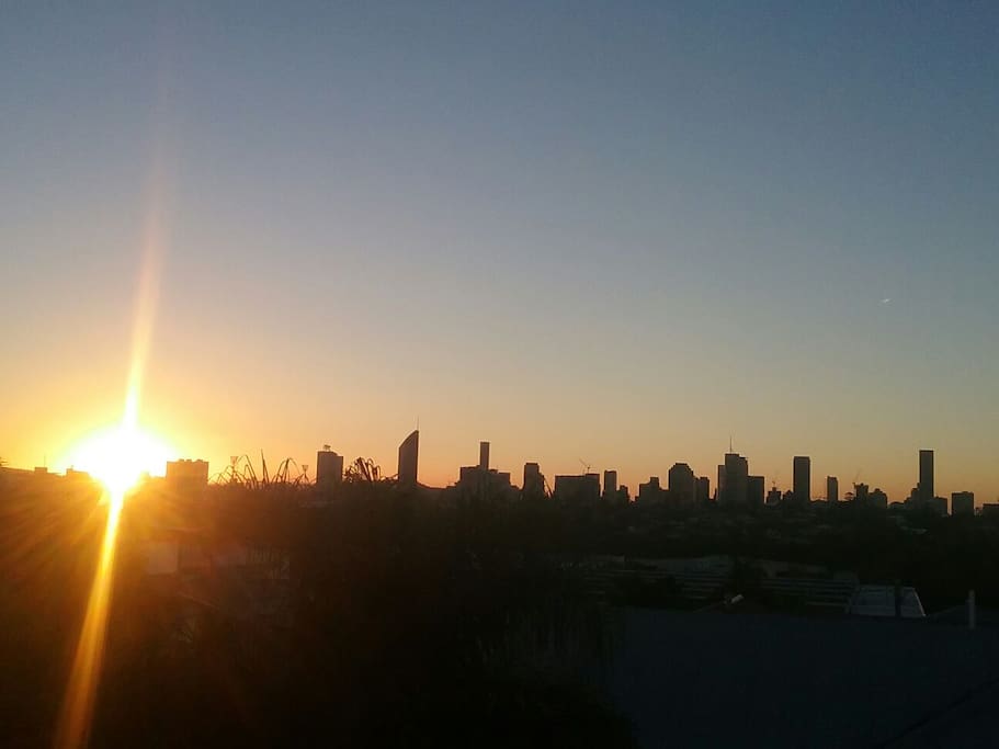 Good evening. From balcony.