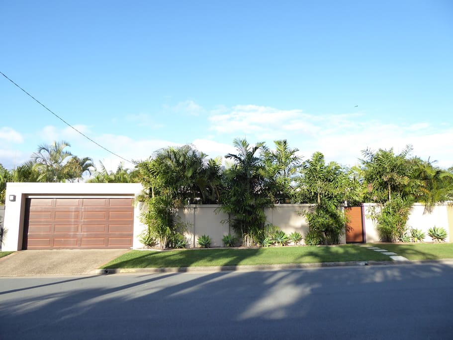 Front view of house