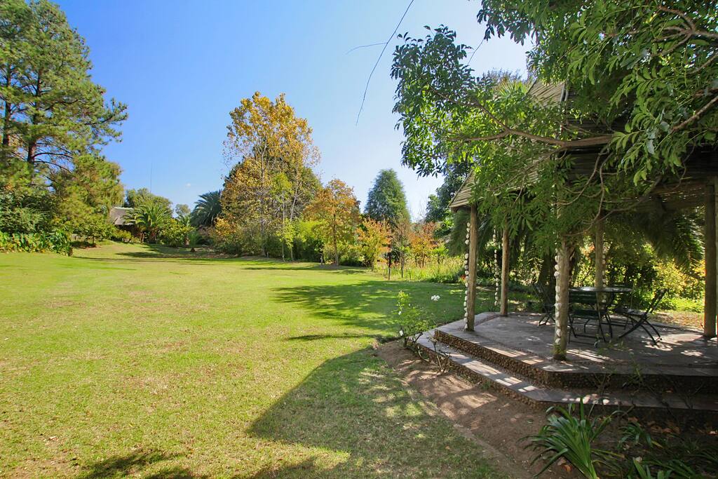 Lavish gardens