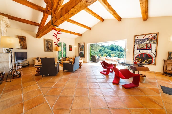 Vaste  Villa Vue ÉPoustouflante Coeur  Riviera - Cagnes-sur-Mer