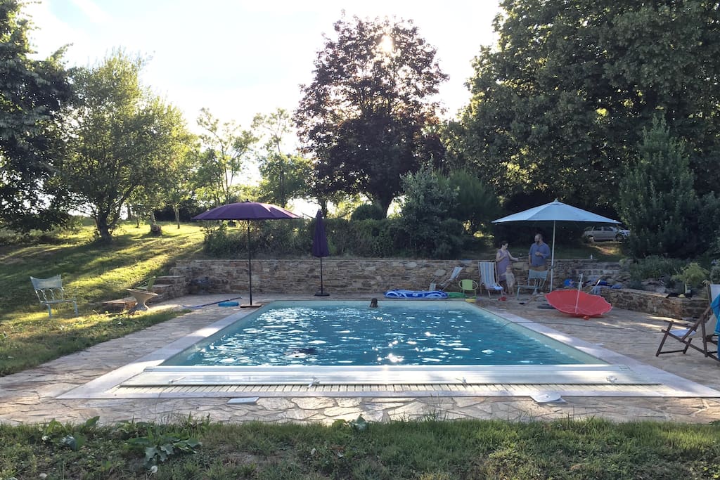 Pool patio