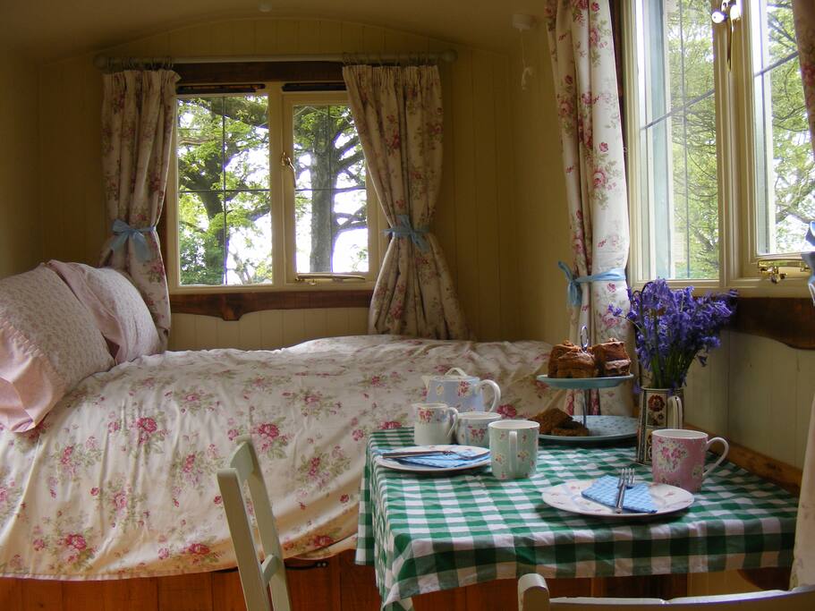 RiverKeepers Hut interior