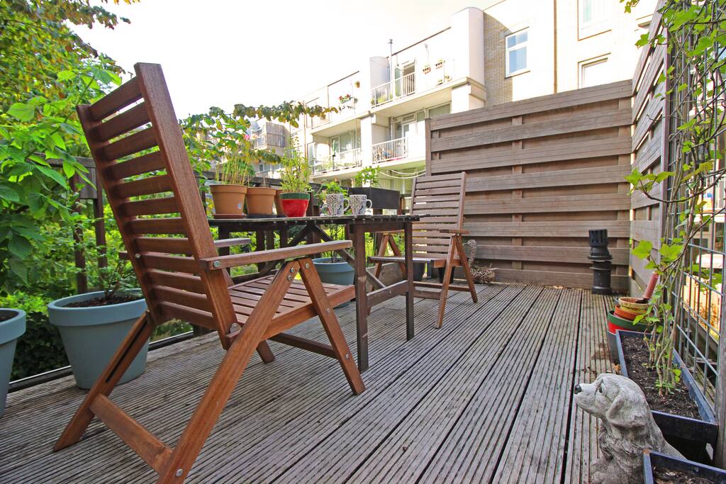 Enjoy some nice drinks on the balcony