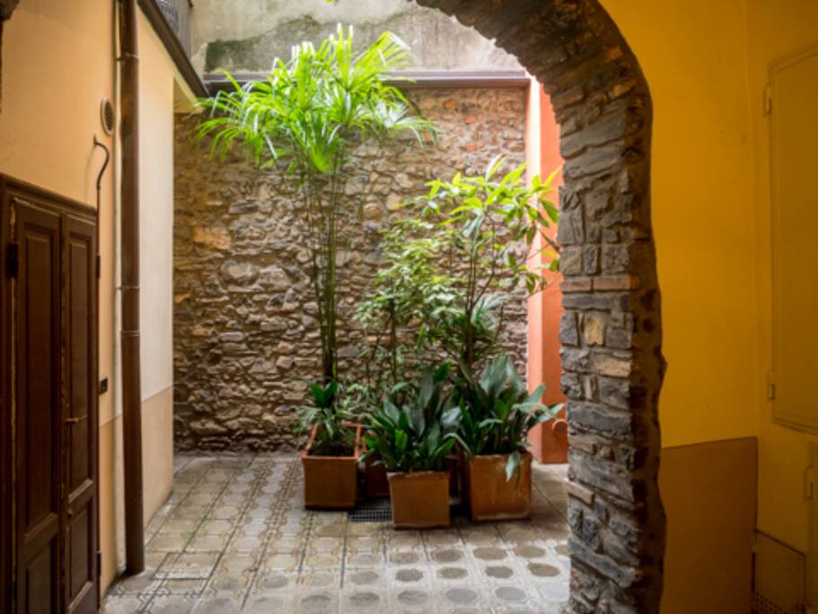 Ingresso del palazzo