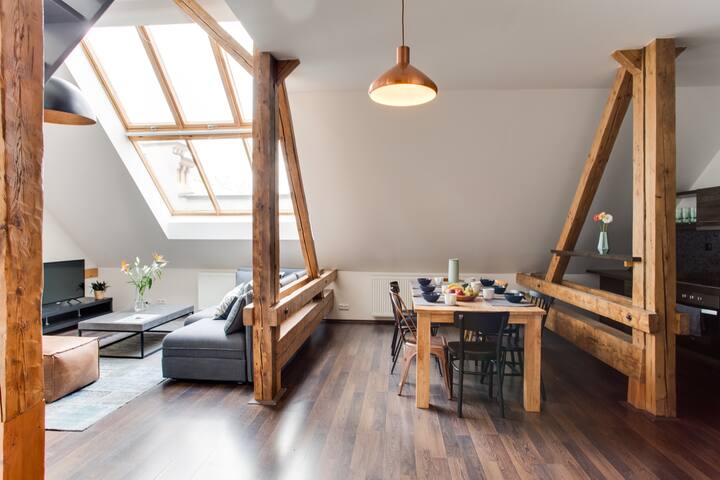 UNIQUE heavenly DUPLEX, Prague 1, ROOF TOP TERRACE gallery image 5