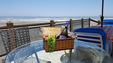 BEACH View and Downtown Rosarito 1mi papas&beer