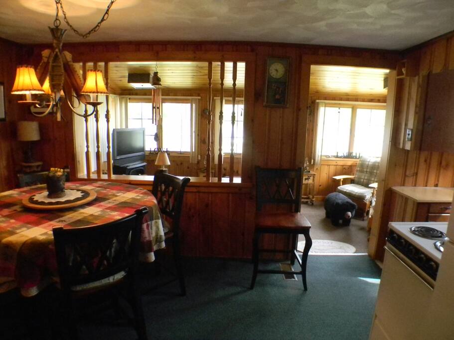 Open plan allows views from every room