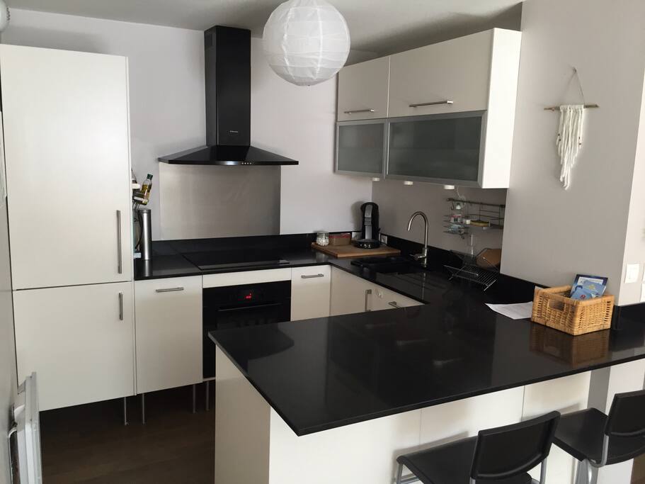 Cuisine moderne et fonctionnelle
