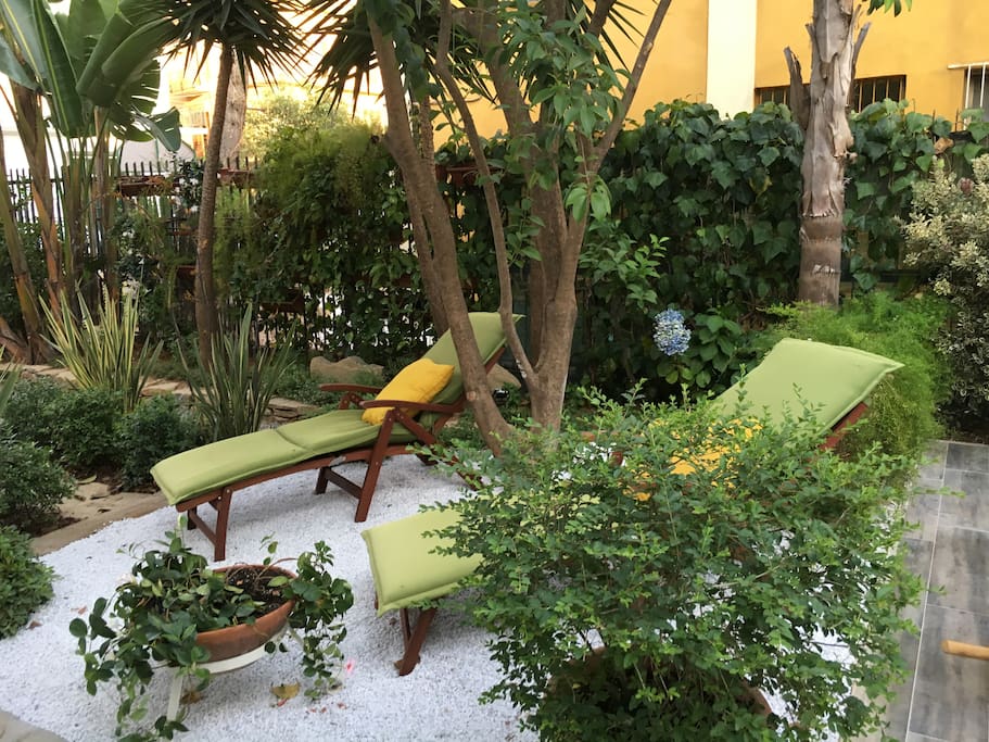 Giardino angolo relax
