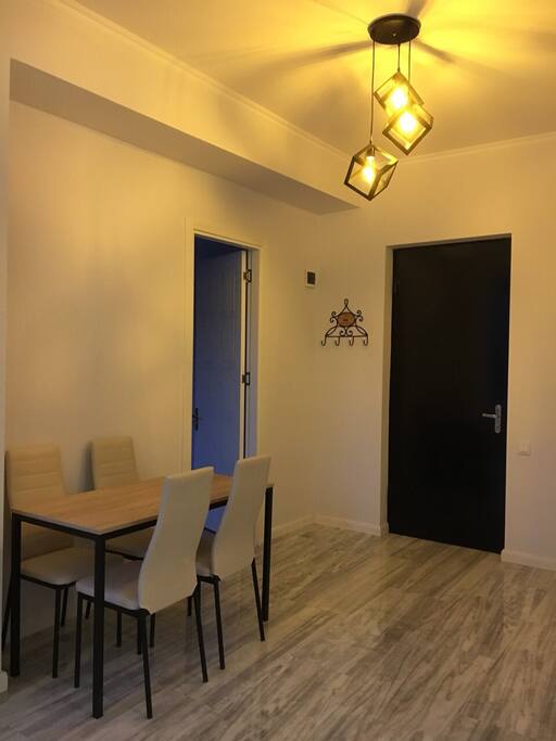 Entrance and living room area