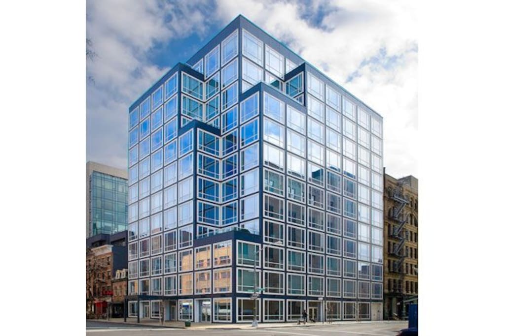 The building