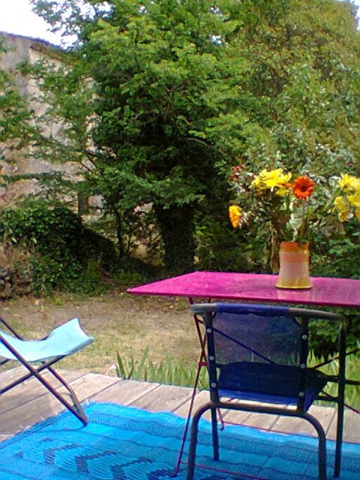 Terrasse côté Est