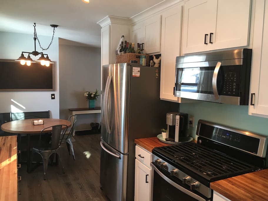 Full kitchen with everything you need