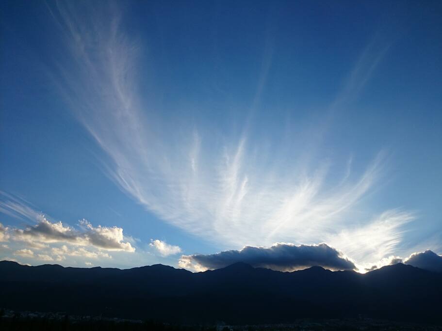 屋顶观景