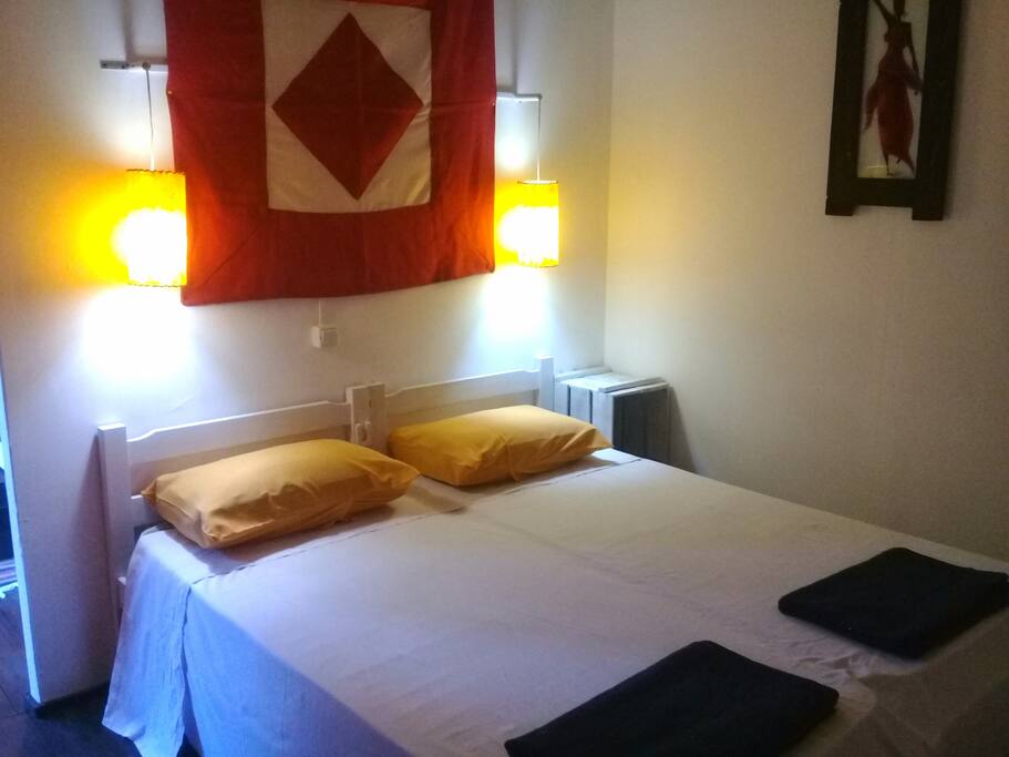 Dormitorio para pareja o dos amigos