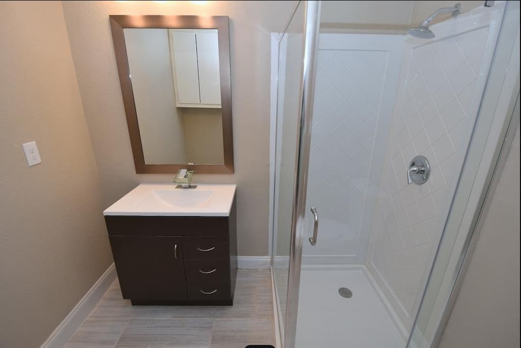 Your private bathroom