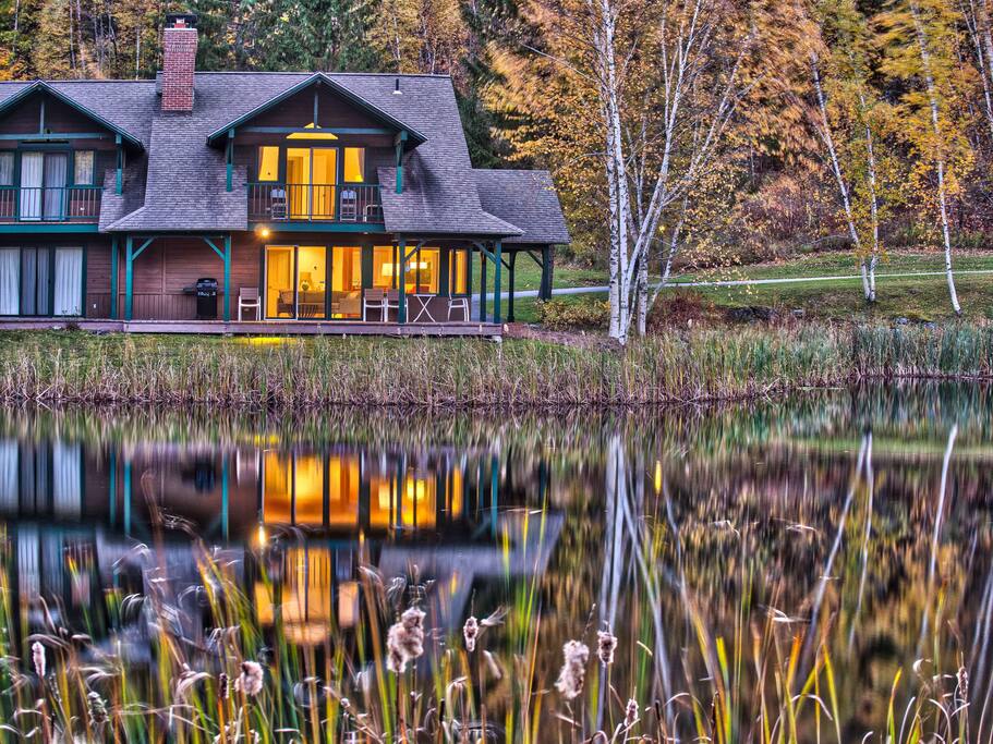 Step into a magical mountain setting