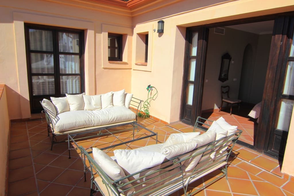 Upper terrace