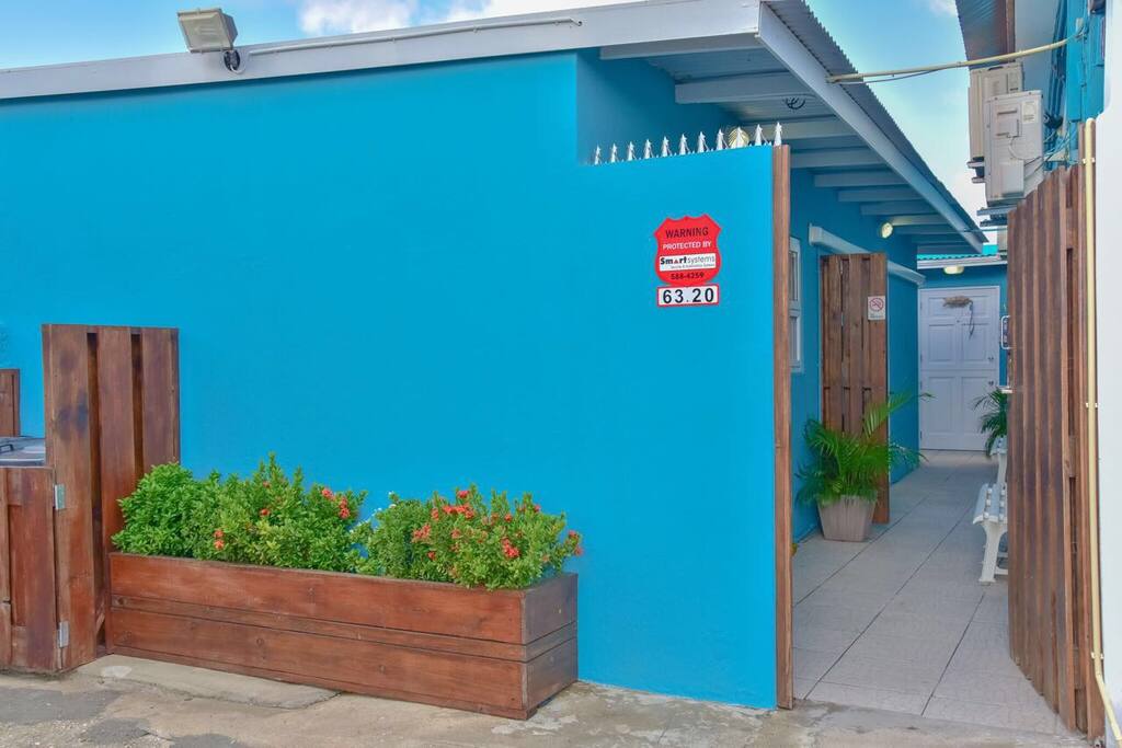 Entrance to your relaxed Apartment