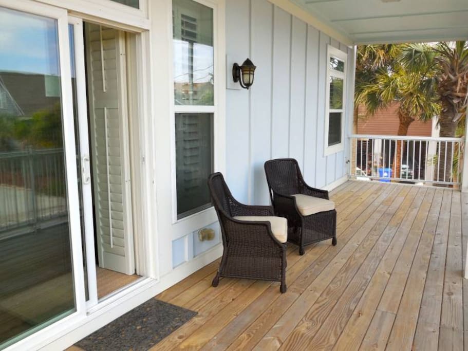 This house boasts three spacious porches.