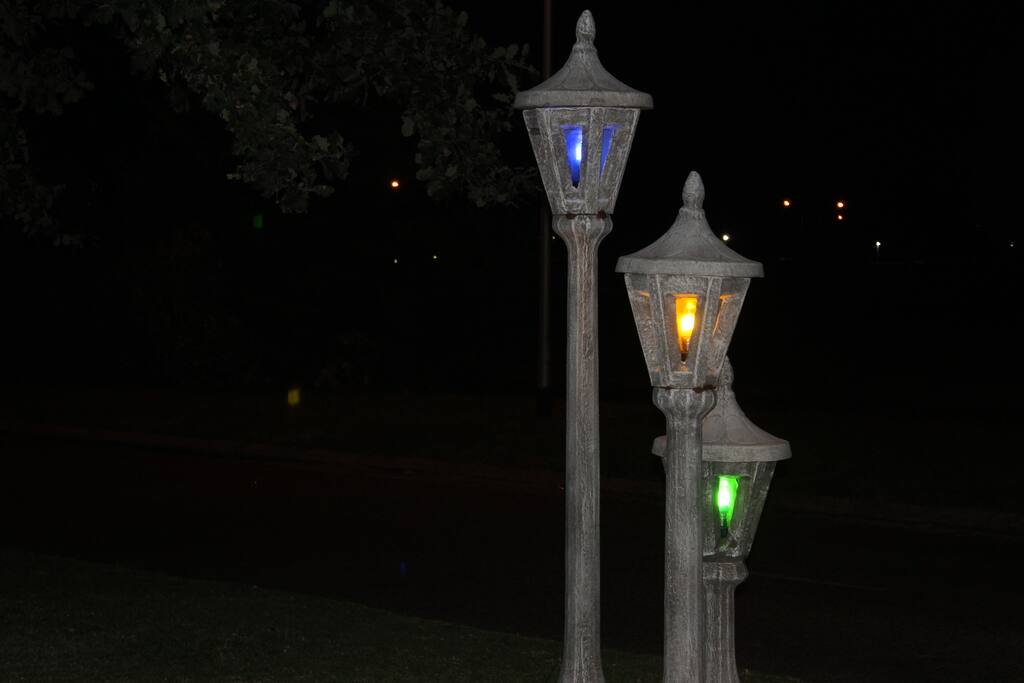 Outside night view