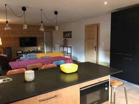 New home on the ground floor of a chalet in Morzine