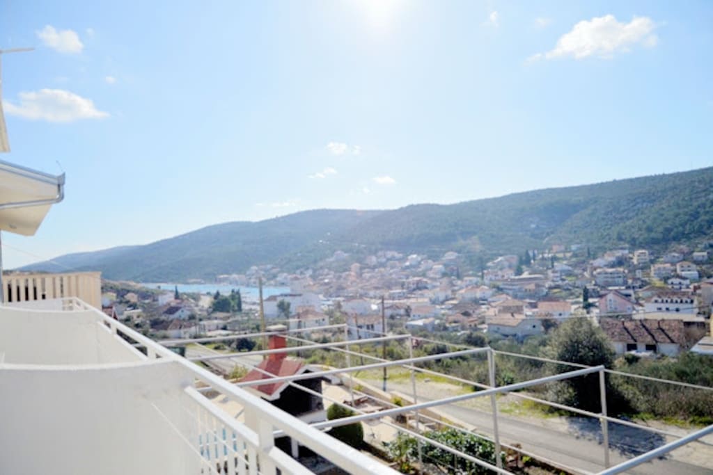 View from balcony