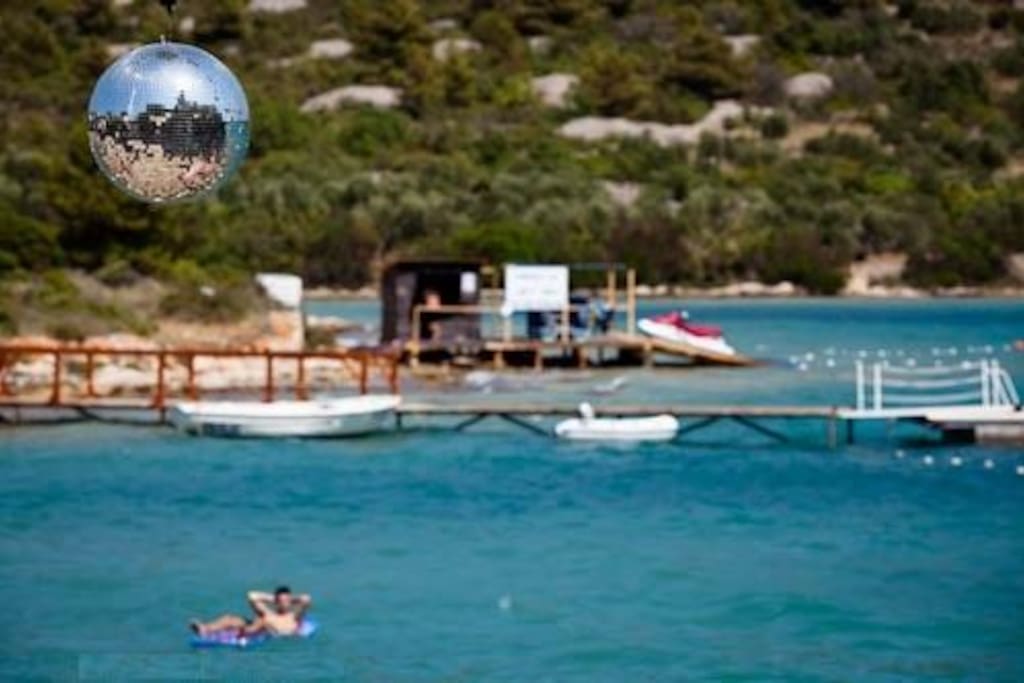 Private Beach Area
