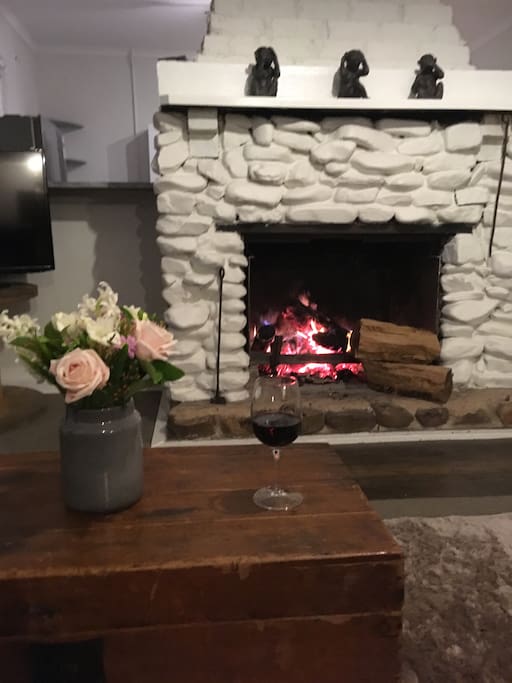 Lounge open fire