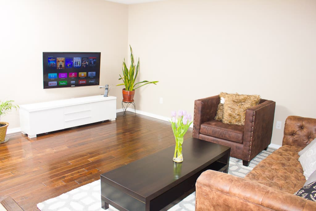 Living Room with Netflix access