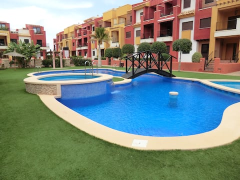 Top performing Airbnb: Large, modern, smart apartment near sea/beach in Orihuela