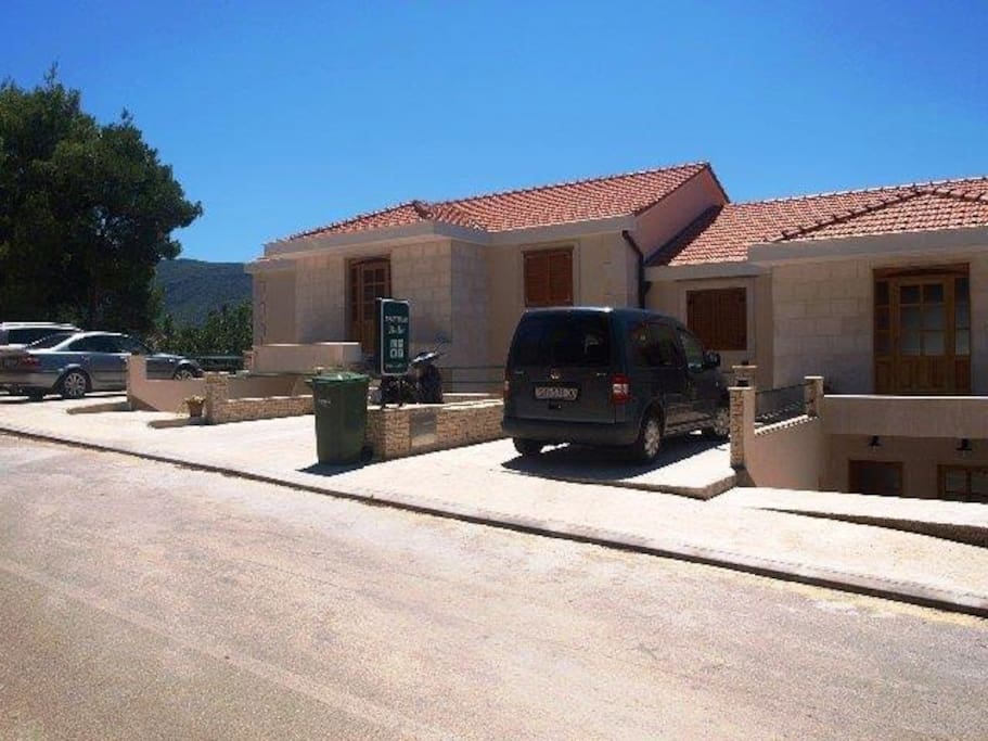 Private parking space