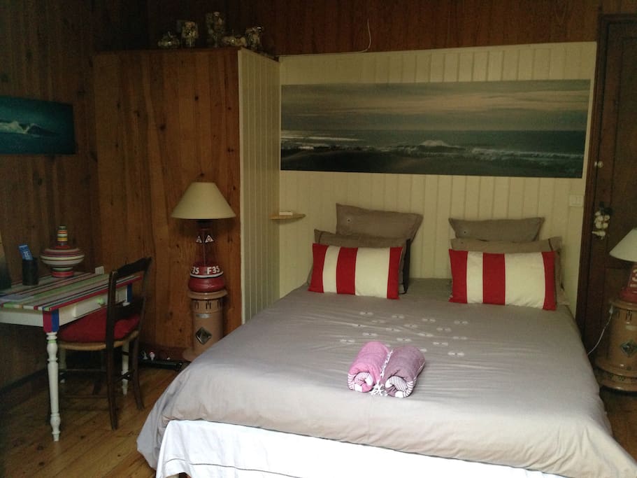 La chambre Lit 160x200