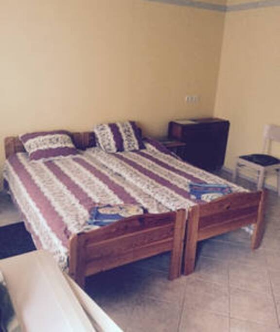 sleeping area