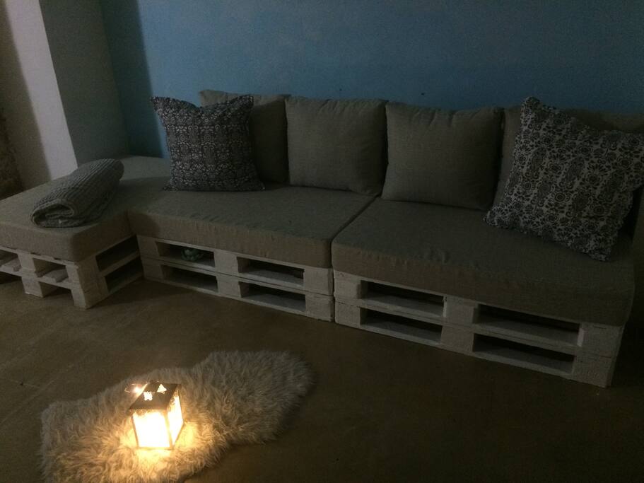 Divano letto angolare