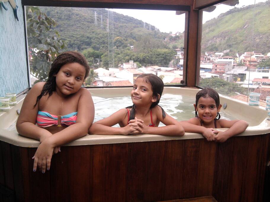 Spa com hidro para 6 pessoas
