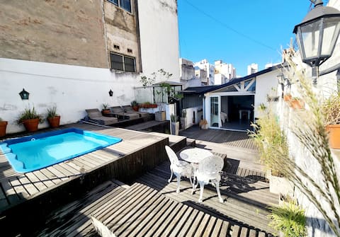 SanTelmo Casona Unica 4 floors Full Terrace Pool