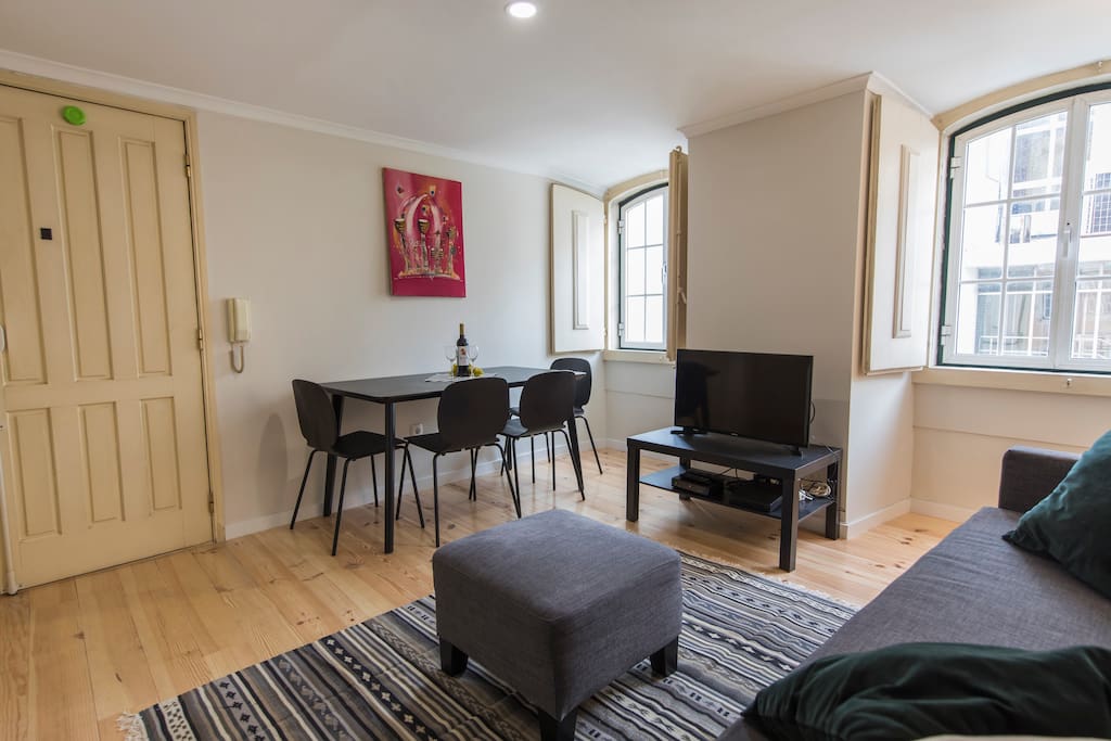 Living and dining area