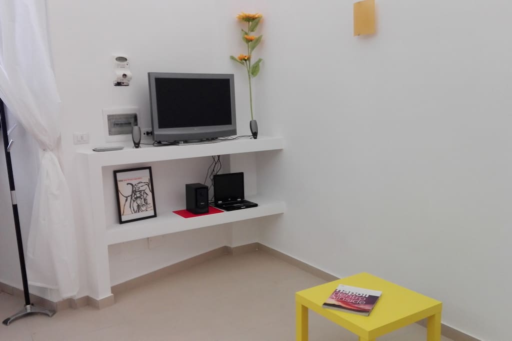 tv,impianto audio e pc